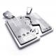 Tagor Stainless Steel Jewelry Fashion 316L Stainless Steel Pendant for Necklace PXP0434