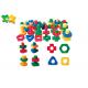 Functional Kindergarten Learning Toys Combination Stitching Plastic Non Toxic