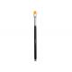 High Quality Small Oval Makeup Foundation Brush With Slim Black Wood Handle