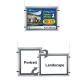 OEM Hanging Acrylic Led Sign Board Crystal LED Ultra Thin Led Light Box Tracing Pad