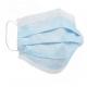 Blue White 3 Ply Non Woven Face Mask Single Pack Disposable Personal