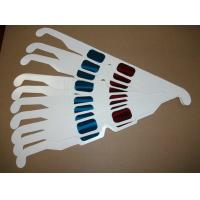 Red Blue Anaglyph 3D Glasses With Paper Frame Disposable As Giveaway