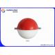 600mm yellow red white Aircraft Warning Sphere for transmission line