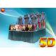 3D Glasses Dynamic Rain Fire 5D Movie Theater With Body Motion Seater