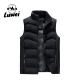 High Quality Male Outdoor Warm Waistcoat Utility Quilted Polyester Sleeveless Zip Up Gillet Thick Cotton Vest for Men