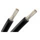 Halogen Free Solar PV Cable , 6mm DC Solar Cable 1500V High Heat Resistance