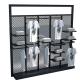 Clothing Store Retail Hanging Display Racks Rails For Women Clothes Shop Commercial