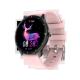 Q21 Stylish Women Smart Watch Round Screen Smartwatch For Girl Heart Rate Monitor Compatible For Android And IOS