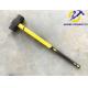 8LB-20LB Size Carbon Steel Materials Sledge Hammer With Yellow Color Plastic Handle (XL0126)