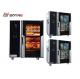 10 Tray Gas Combi Oven LCD Version For Canteen Kitchen Commercial Use