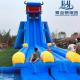 15FT Inflatable Bounce House With Water Slide Green Faucet Heavy Duty Inflatable Water Slide With Blower