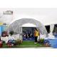 White 6m Geodesic Dome Tents Ball Shape For Conference