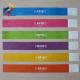 One time used RFID Paper Wristband Passive Disposable Paper wristband for event