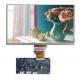 9 Inch Tft 800 * 480 Dot Matrix LCD Display Module Backlight SPI / MCU Interface Clear Color Without PCB 