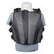 Black Horse Riding Body Protection Vest Sport Protective Gear