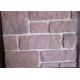 Decorate Fake Stone Wall Tiles , Faux Rock Wall Covering Solid Surface