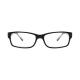 Black Rectangle Frame Glasses Acetate Optical Prescription OEM