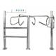 180 Degree Rotation Swing Gate Turnstile Automatic Checkout Closer Stable