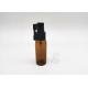 Cosmetic Packaging 30ml Cylinder Amber Plastic Bottle