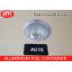 A016 Aluminum Foil Container Round Pan Round Bowl 18.3cm x 18.3cm x 6.6cm 750ml