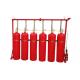 Total Flooding Clean Agent Hfc227ea Gas Fire Suppression System 1.0 Kg/m3