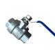 ODM Supported 2PC Stainless Steel Ball Valve for Customized Needs and Competitive