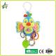 Multifunctional Butterfly Rattle Toy With Plastic Grab ASTM Standard