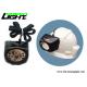 Anti Explosive Miners Cap Lamp , Waterproof 8000lux Miners Lights For Hard Hats