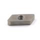 Furniture Industrial Stainless Steel Square Nuts Corrosion Resistance