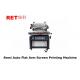 Flat Arm Screen Printing Machine Semi Automatic For Metal Sheet / Wooden Puzzles