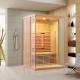 Carbon Fiber Heater Hemlock Far Infrared Sauna 2 Person Size Sauna Room