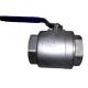 Handle Stainless Steel 2PC Ball Valve with Customized Threaded Connections