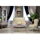 Nice Design for Neoclassical Leisure Sofa set by Wooden Carving Frame and Fabric