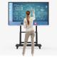 4k Resolution Smart White Board Interactive Whiteboard For Home Use 60hz 65 Inch