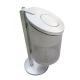 Perforated 30L Stainless Steel Outdoor Trash Can