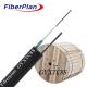 Single Multi Mode Fig-8 Armored 6 Core Armored Fiber Optic Cable Steel Wire Supported GYXTC8S