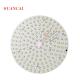 Round 190MM 200W High Bay LED PCB Board For Outdoor Lighting