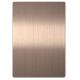 hair line bronze colored sheet stainless steel 304 grade