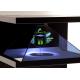19” 4 Sides View 3D Hologram Box for POS  , Holographic Advertising Display