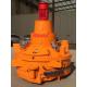 Ready Mix Precast Glass Industrial Block Mortar Mixer Heavy Duty Orange Color