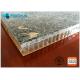 Basalt Honeycomb Stone Panels / Lightweight Stone Panels For Indoor Decoration