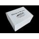 Collapsible Paper Gift Folding Packaging Boxes , CorrugatedWhite Card Gift Boxes