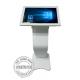 Pure White 21.5 Inch Capacitive Touch Computer Kiosk Fast Speed High Resolution