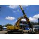 Excavator Convert KR50 Rotary Drilling Rig Attachment With Caterpillar Chassis