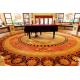 Modern Contemporary Area Rug 80% Wool 20% Nylon For Hotel Guesroom
