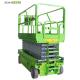 Hydraulic scissor type 450kg capacity working height 10m electric man lift for sale