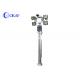 5m 6m Telescopic Camera With Light Vehicle Mounted Night Scan Light Tower