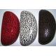 Fashionable sunglasses cases with spot leather