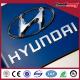 Exhibitons Car Logo LED Light Emblems With Car Brands Names