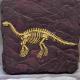 Outdoor Dinosaur Skeleton Replica Model Life Size RoHS Approved
